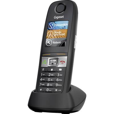 Gigaset E630 HX DECT handset Black