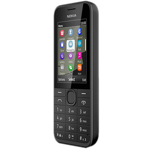 Nokia 208 2.4" 3G - Mobile Phone - Black - Vodafone | Wowcher