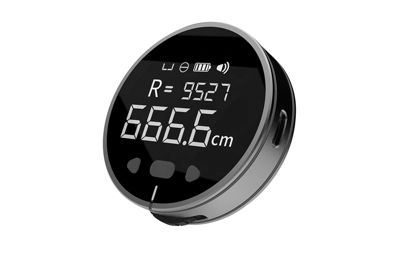 8-In-1 Digital Measuring Tape For Smartphones - Universal Phone Accessory, Lcd Display, Ultra-Portable Ruler | Wowcher