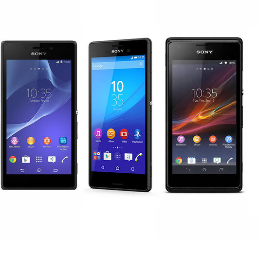 Refurbished Sony Xperia M, M2, and M4 Smartphones - Grade B or C | Wowcher