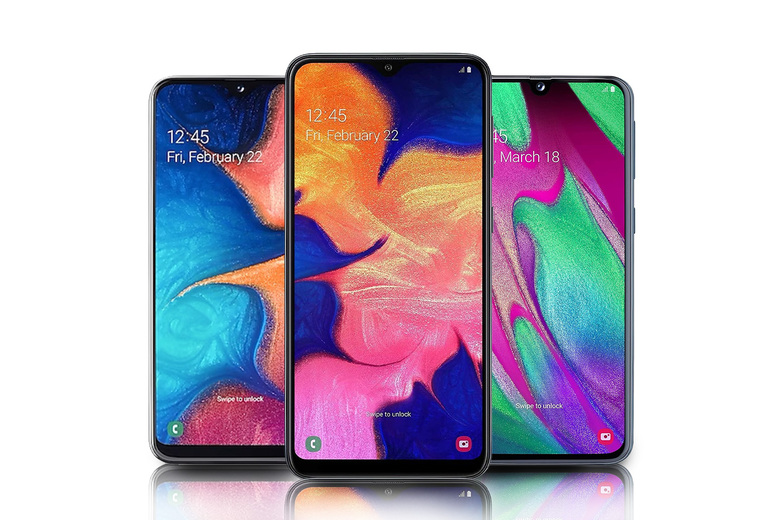 Refurbished Samsung Galaxy A10, A20E or A40 - Unlocked & Stylish | Wowcher