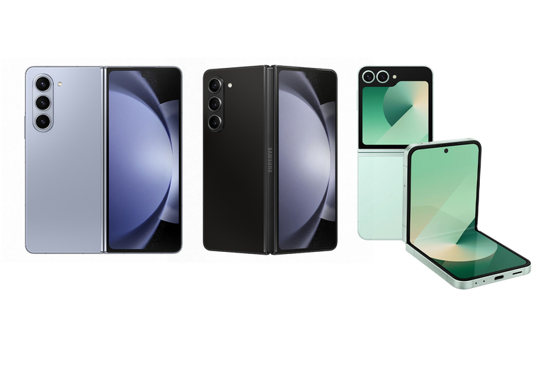 Samsung Galaxy Z Fold5 or Z Flip5, 512GB, Foldable AMOLED Display, 5G | Wowcher