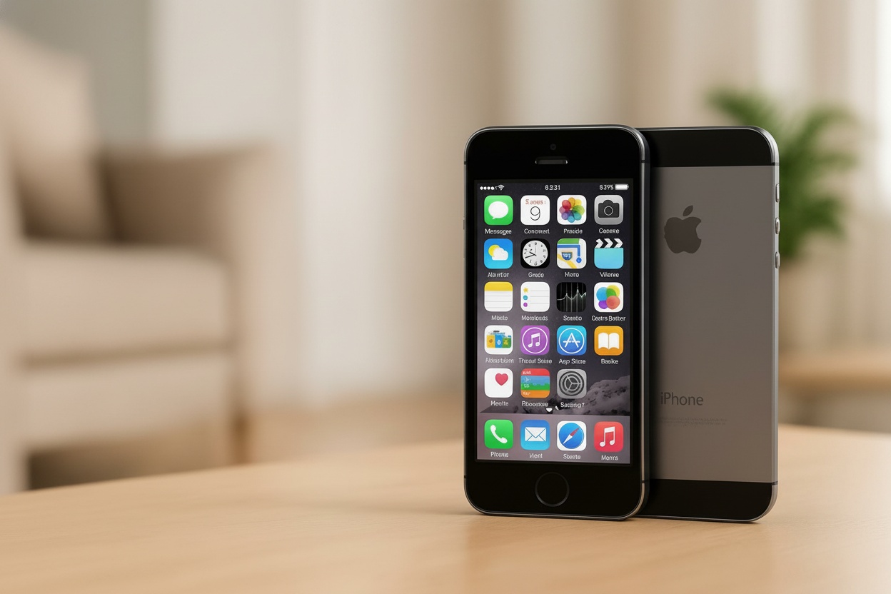 iPhone 5s 16GB Space Grey Smartphone - Compact, Secure & Stylish | Wowcher